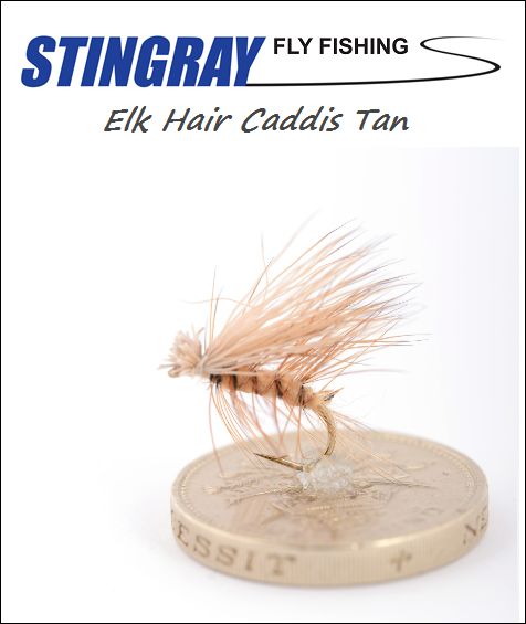 Elk Hair Caddis Tan #12 pintaperho