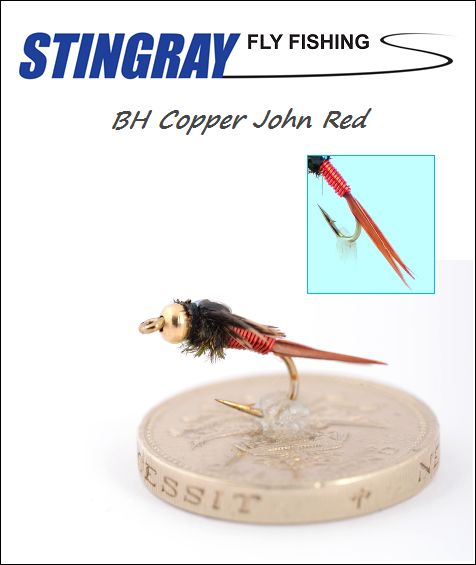 BH Copper John Red #12 nymfi