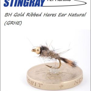 BH Gold Ribbed Hares Ear (GRHE) Natural #12 nymfi