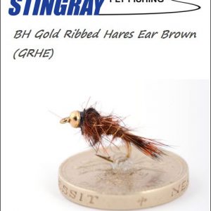 BH Gold Ribbed Hares Ear (GRHE) Brown #14 nymfi