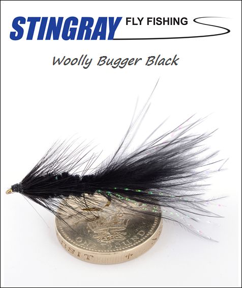Woolly Bugger Black #10 streameri