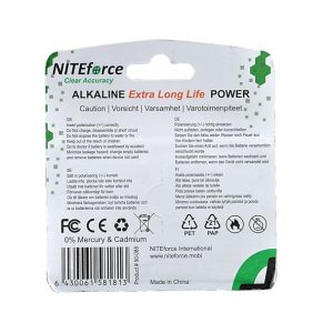 AA paristot 12kpl NITEforce Alkaline Power