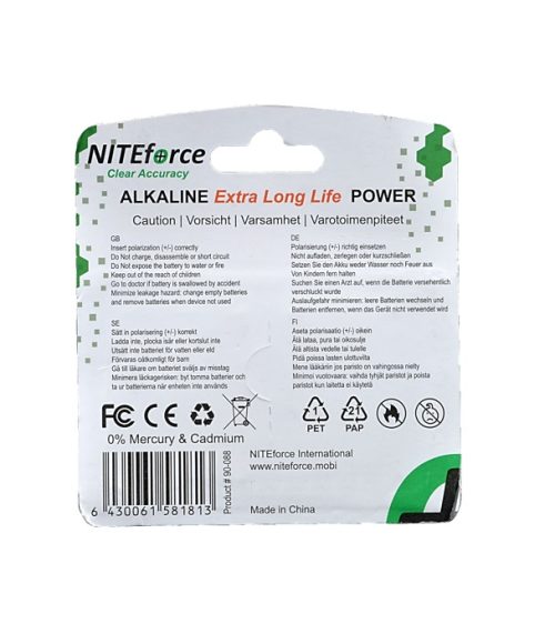 AA paristot 12kpl NITEforce Alkaline Power