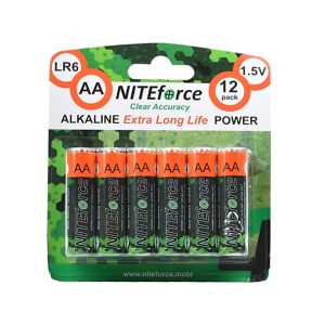 AA paristot 12kpl NITEforce Alkaline Power