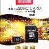 Maxell Micro SD muistikortti 8GB Class10