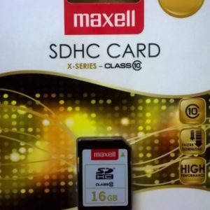 Maxell SD muistikortti 16GB Class10