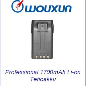 Wouxun Professional 1700mAh Li-on Tehoakku; KG-679