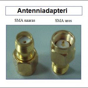 Antenniadapteri, SMA naaras - SMA uros