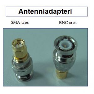 Antenniadapteri, SMA uros - BNC uros