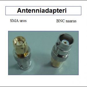 Antenniadapteri, SMA uros - BNC naaras