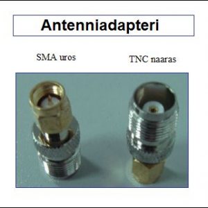 Antenniadapteri, SMA uros - TNC naaras