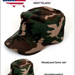 US Army kenttälakki, Woodland Camo väri, Mil-Tec