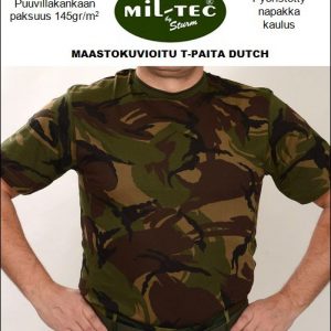 Mil-Tec maastokuvioitu T-paita, Dutch camo