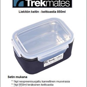 Trekmates Flameless liekitön keitin, keittoastia 850ml
