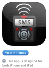 iOS SMS Remote APP