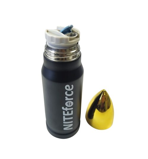 Open Close NITEforce Bullet Flask