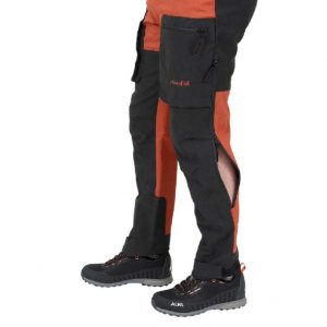 Dovrefjell X-Motion Cotton Stretch housut oranssi-musta