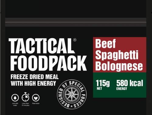 Tactical Foodpack Beef Spaghetti Bolognese