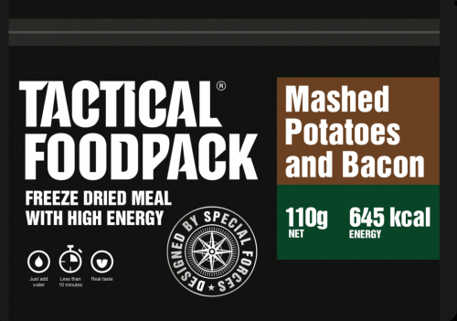 Tactical Foodpack Mashed Potatoes and Bacon