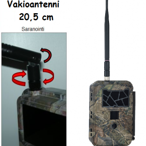 Riistakameran vakioantenni 20,5 cm