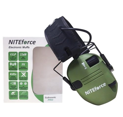 NITEforce SubSonic PRO kuulosuojain