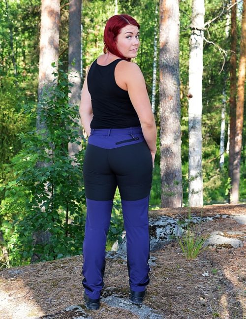Dovrefjell Custom Fit Ulkoiluhousut Purple Grey