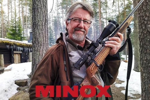 Juha Hirvi MINOX käyttäjä