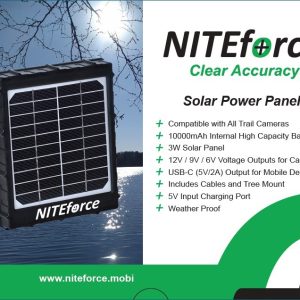 NITEforce Solar Power Panel 10000mAh