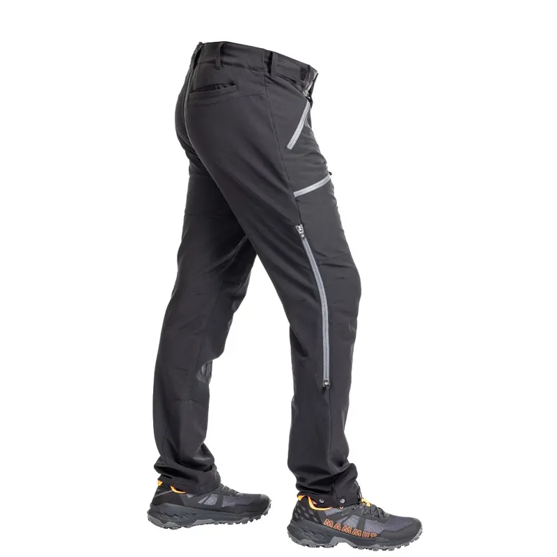 Dovrefjell Flex Light miesten ulkoiluhousut -Harmaa/Musta - Image 4