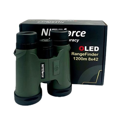 Katselukiikari etäisyysmittarilla (8x42 / 1200m) | NITEforce OLED RangeFinder 1200m 8x42 - Image 2