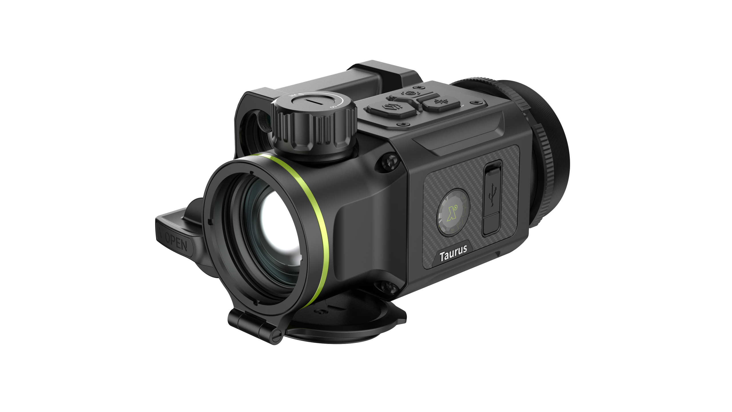 Lämpökamera Pixfra Taurus LRF | 640×512 | NETD <18mK | 50mm | Clip-on