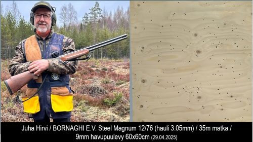 BORNAGHI Extra Valle Steel Magnum Juha Hirvi