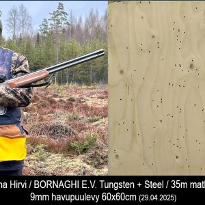 BORNAGHI Extra Valle Tungsten Steel Juha Hirvi