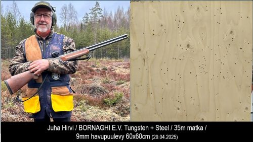 BORNAGHI Extra Valle Tungsten Steel Juha Hirvi
