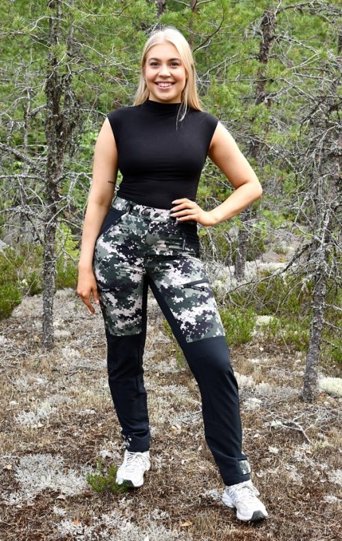 Urban Flex Camo naisten housut NITEforce