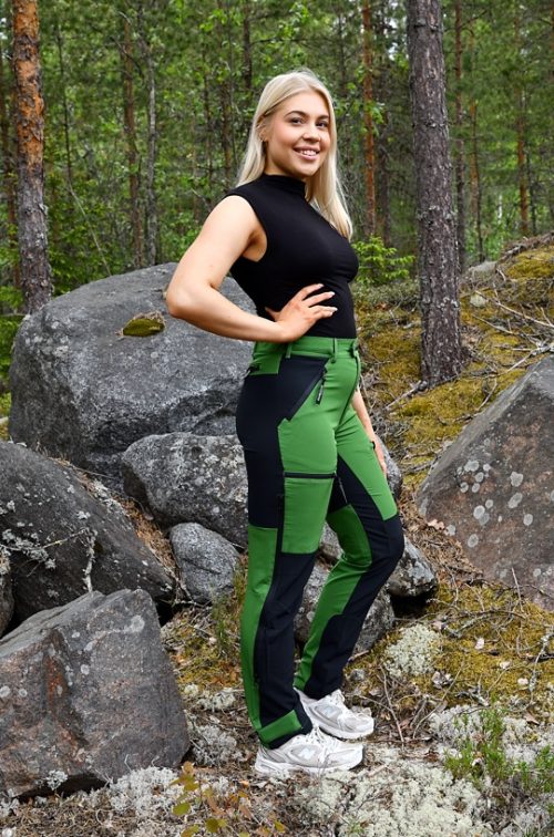 Urban Flex Green naisten ulkoiluhousut NITEforce