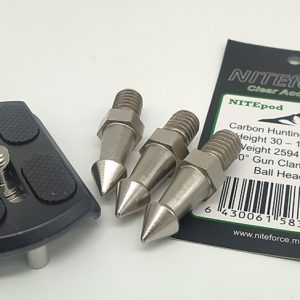 NITEpod spikes Acra Mount
