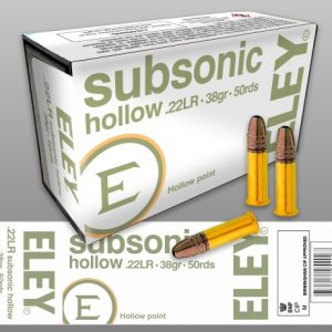 ELEY Subsonic Hollow pienoiskiväärin patruuna